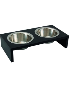 Flamingo metallist kausid puidust alusel 2x380ml