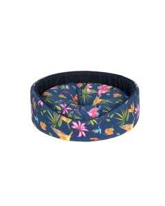 Cazo Foam Bed Cotton Flower pesa koertele