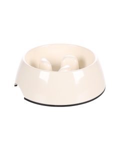 Flamingo aeglase söömise kauss royal valge M 350ml