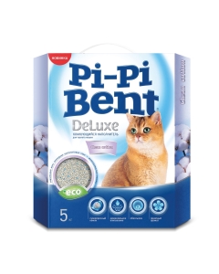 Pi-Pi Bent Deluxe Clean Cotton kassiliiv 5kg