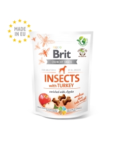 Brit Care Insects with Turkey närimismaius koertele 200g