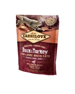 Carnilove Duck & Turkey for Large Breed kassitoit