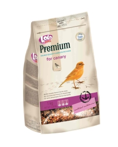 LoLo Pets Premium täissööt kanaarilindudele 1kg