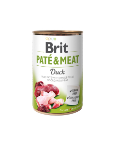 Brit Care Duck Paté & Meat konserv koertele