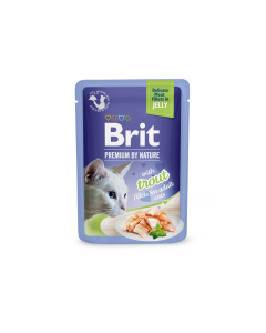 Brit Premium Delicate Trout Fillets in Jelly märgtoit kassidele 85g