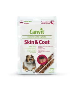 Canvit snack Skin & Coat närimismaius koerale 200g