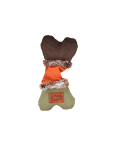 Flamingo Bone Bungee piiksuga koeralelu 23cm