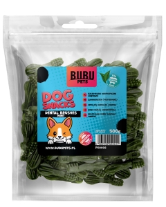 Bubu Pets näritavad hambapuhastusharjad piparmündiga 500g
