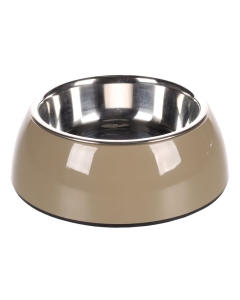 Flamingo sööginõu Divar taupe koerale L 900ml