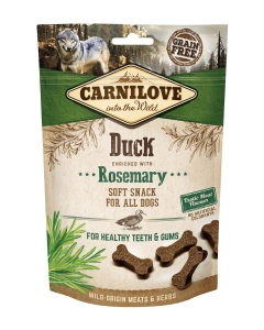 Carnilove Dog Snack Duck & Rosemary maiused koerale 200g