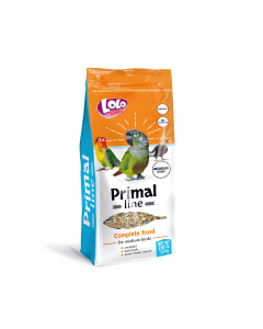 LoLo Pets Primal line linnutoit keskmise suurusega lindudele 1,2kg