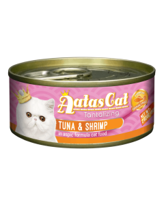 Aatas Cat Tantalizing Tuna & Shrimp konserv kassile 80g