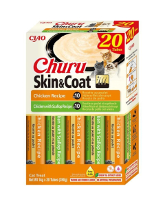 Churu Skin & Coat Varieties multipakk kassimaius 20 x 14g