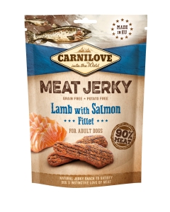 Carnilove Dog Jerky Lamb & Salmon maius koerale 100g