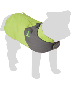 Flamingo Juno roheline vihmajope koerale 55cm