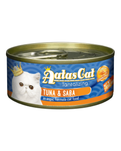 Aatas Cat Tantalizing Tuna & Saba konserv kassile 80g