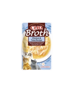 Ciao Broth Chicken & Tuna märgtoit kassidele 40g