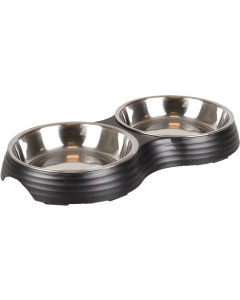 Flamingo must kauss lemmikloomale 2x ø 13cm - 160ml