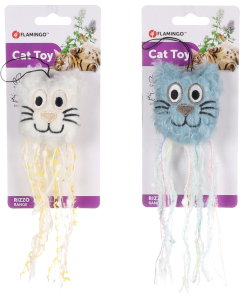 Flamingo Rizzo kassimänguasi naistenõgesega 21cm (assortii)