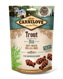 Carnilove Dog Snack Trout & Dill maiused koerale 200g