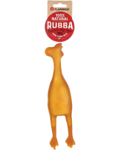Flamingo naturaalsest kummist lelu koertele 27cm