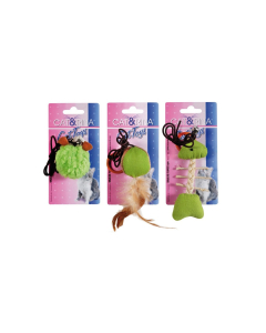 Cat&Rina kassimänguasi kummipaelaga (assortii)