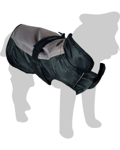 Flamingo Zane must talvejope koerale 35cm