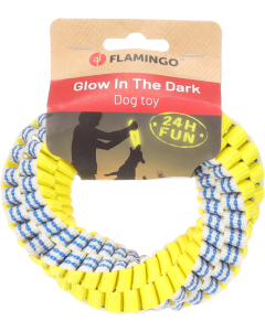 Flamingo Glowa helendav lelu koerale S 13x3,5cm