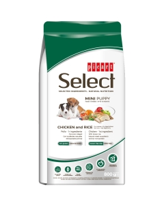 Select Mini Puppy Chicken And Rice koeratoit 800g