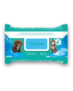 Freedog silmapuhastuslapid 40tk 28x18cm